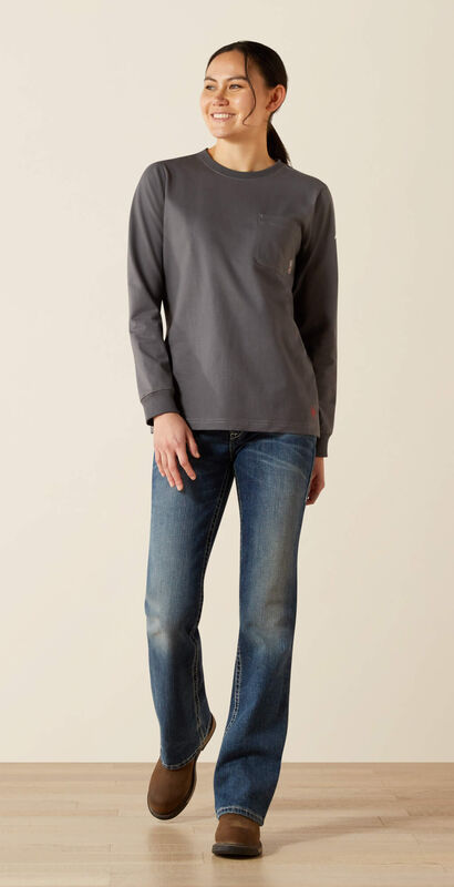 FR Pima Stretch US Logo Baselayer Full